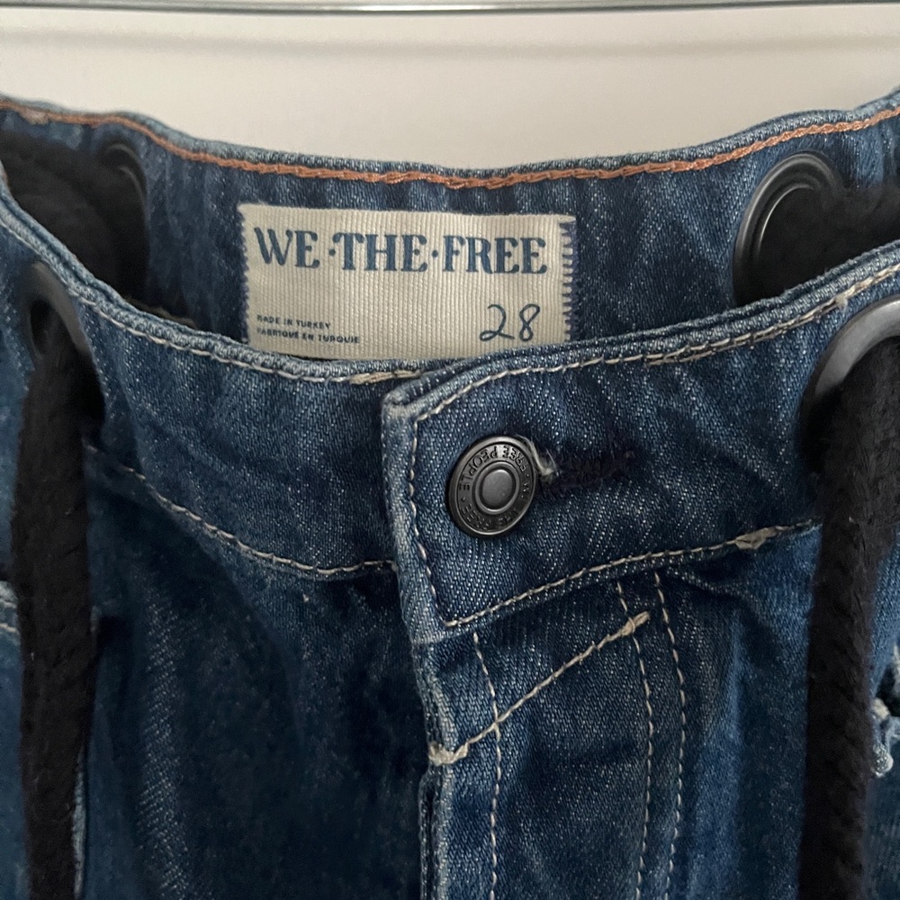 Free People We The Free Moxie Pull-on Barrel Jean - Picture 6 of 7